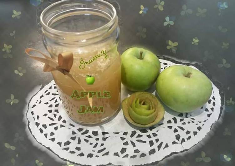 🍏🍎Homemade Apple Jam🍏🍎 (made from homegrown apples)