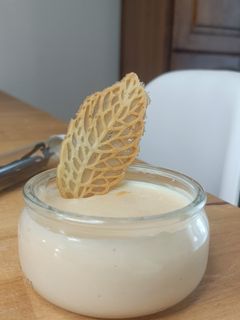 Une photo de 🌺 Flan à la vanille sans oeuf
