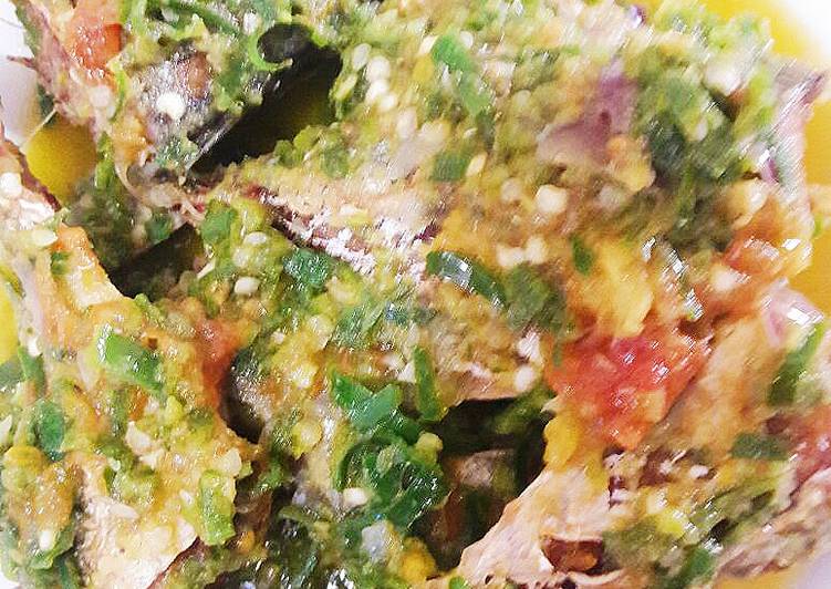 Langkah meracik Ikan Balado Ijo Lezat