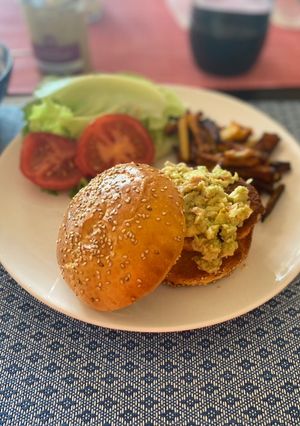 Una foto de Hamburguesas de Salmón