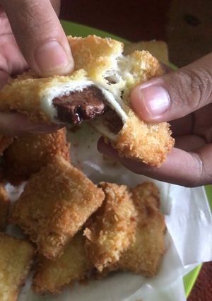 Foto resep Roti Goreng Coklat Sederhana