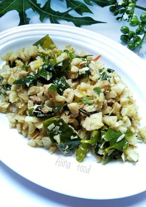 Foto resep 2. Tumis Nangka Daun Mlinjo