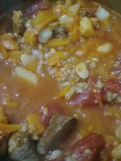 Una foto de Guiso de carne completo