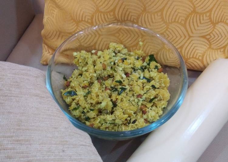Jain Style masala (stuffing) for Masala Dosa - Without Potato, Onion & Garlic