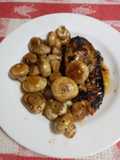 Pollo con champiñones rápido y fácil