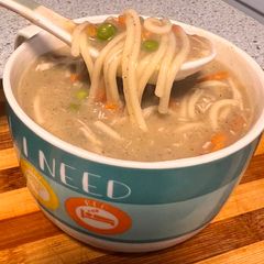 A picture of Turkey Tetrazzini Soup.