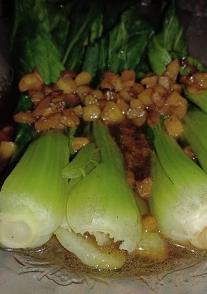 Foto resep Pokcoy Garlic ala Chinese Garden Food