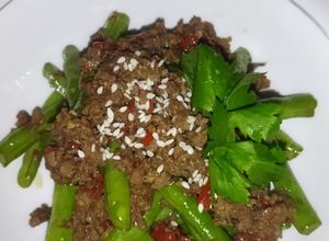 Foto resep Tumis Buncis ala Vietnam yang Pedas Segar