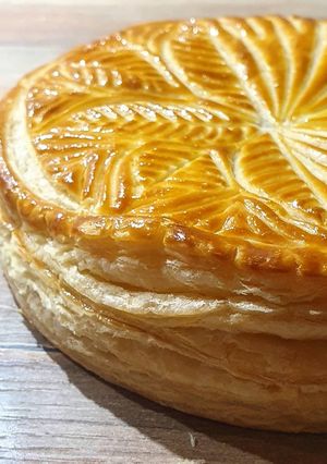 Une photo de La galette frangipane