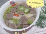 Sayur Oyong Misoa Bakso