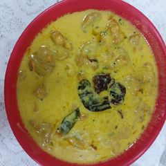 A picture of Kadi pakora.