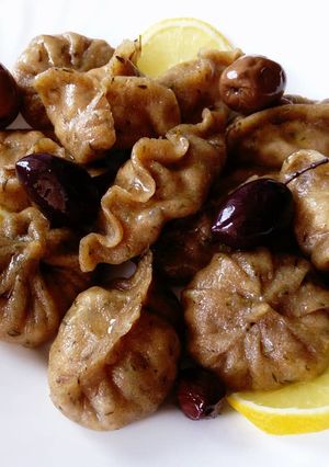 Фото Вареники с тофу.