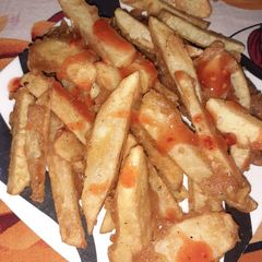 A picture of Crunchy potato veges!.