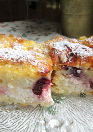 Lusta asszony túrós-meggyes rétese (Gluténmentesen is) recept fotója