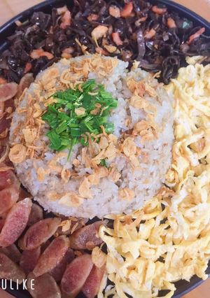 Hình của món Xôi mặn.