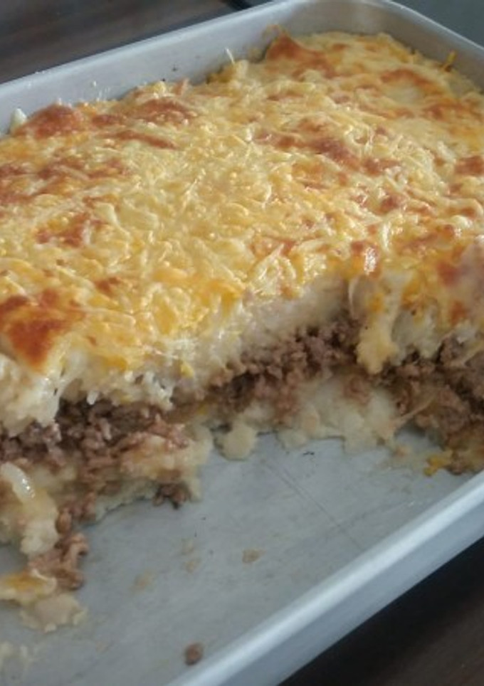 Una foto de Pastel de patata y carne picada