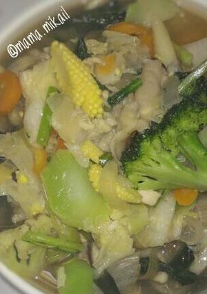 Foto resep Capcay kuah Simple