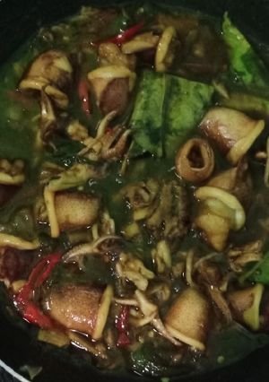 Foto resep Cumi hitam kecap