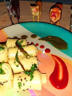 गुजराती खाडंवी (Gujarati Khandvi recipe in Hindi) रेसिपी मुख्य फोटो