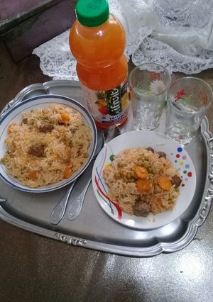 صورة لوصفة الرز على طريقتي