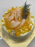 130. Peach Earl Grey Cake