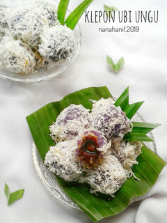 Foto resep Klepon ubi ungu