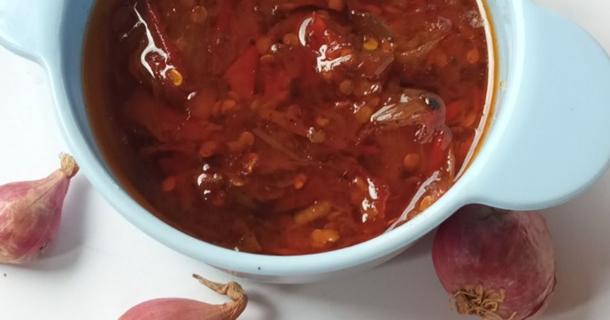 Resep Sambel Bawang Ala Bu Rudi oleh Alsa Kitchen - Cookpad