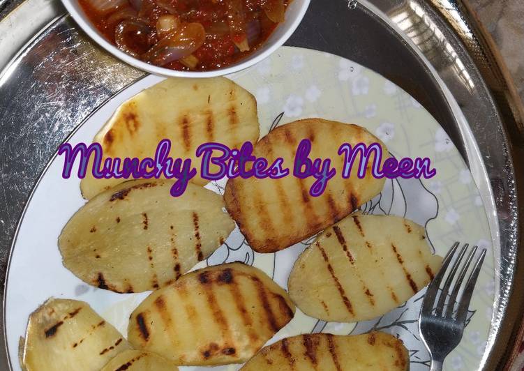 Meen's Grilled Sweet Potato