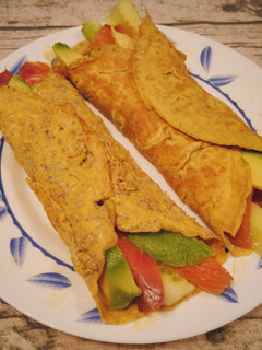 Una foto de TortiCrepes rellenos