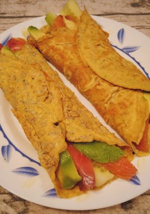 Una foto de TortiCrepes rellenos