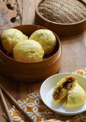 Foto resep Bakpao Labu Ayam Kecap