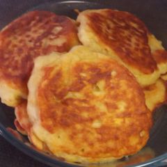 A picture of Boxty (Irish potatoes pancake) #Authormarathon.