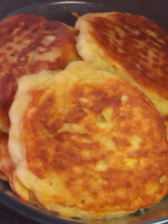 A picture of Boxty (Irish potatoes pancake) #Authormarathon.
