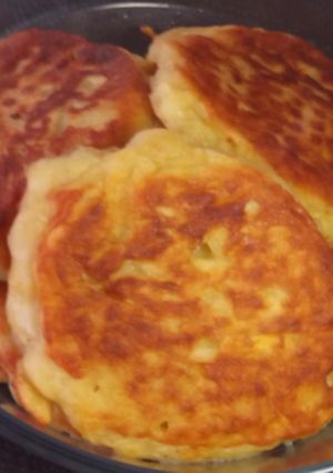 A picture of Boxty (Irish potatoes pancake) #Authormarathon.