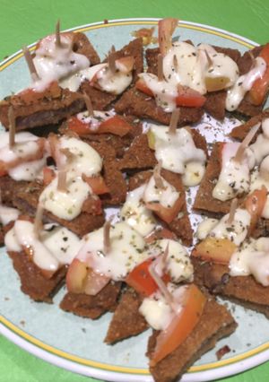 Una foto de Entrada de Mini Milanesas Napolitana de Ternera