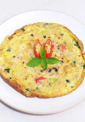 Foto resep Telur Dadar Kornet