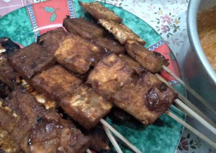 Resep Sate kere aka sate gembus🍢, Enak Banget