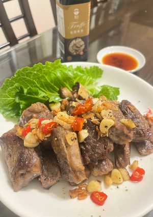 松露風味牛肋條 的食譜成品照片