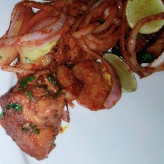 A picture of Chicken Achari Tikka.