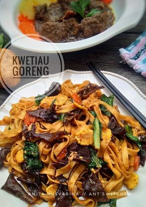 Foto resep Kwetiaw Goreng Jamur Kuping