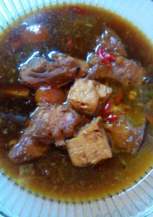 Foto resep Semur ayam + tahu praktis