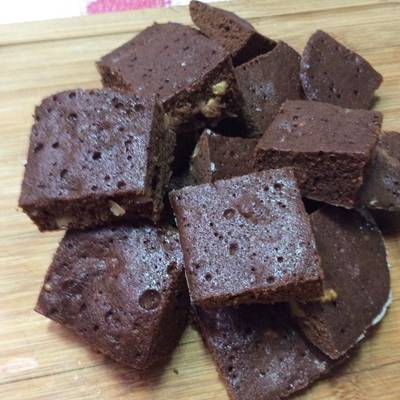Brownies para diabéticos en el microondas Receta de Maria Paz Dominguez/  @pacitamama en instagram- Cookpad