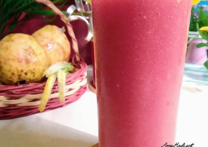 Resep Jus Jambu Biji Merah Oleh Anna Hadi Ant Cookpad