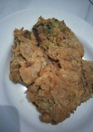 Foto resep Telor geprek krispi