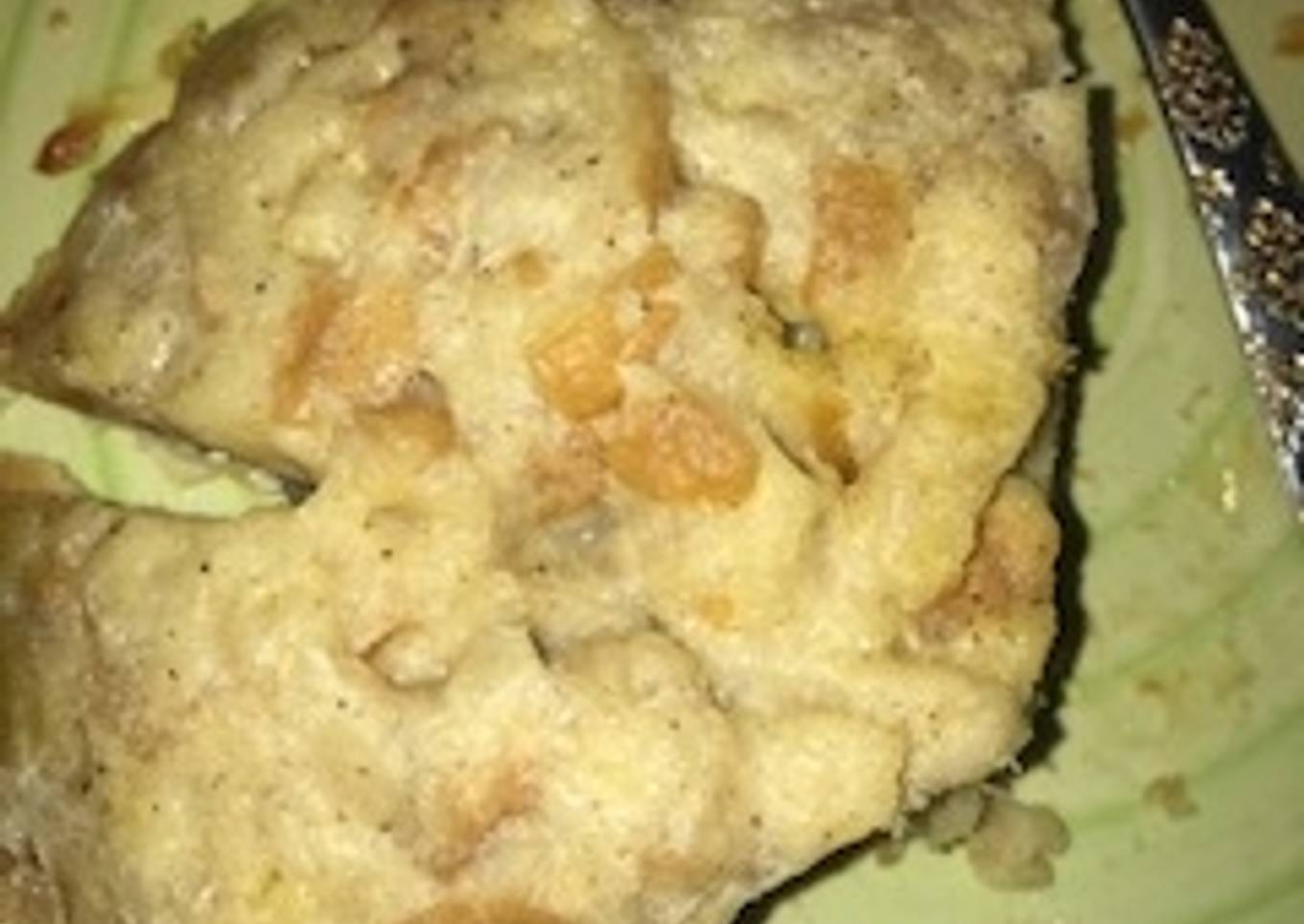 Cheesy Bread & Butter Pudding