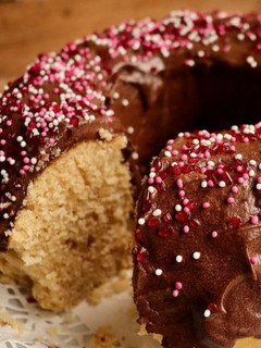 Foto de Bolo de Laranja com Chocolate