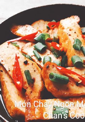 Hình của món Đậu hũ kho tiêu chay.