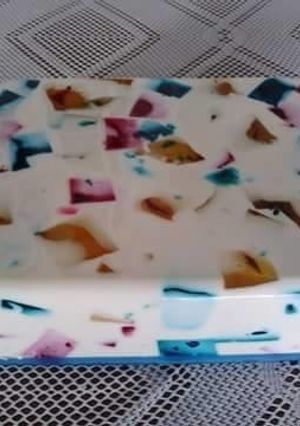 Una foto de Gelatina de mosaico