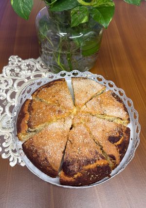عکسی از دستور کیک دارچینی