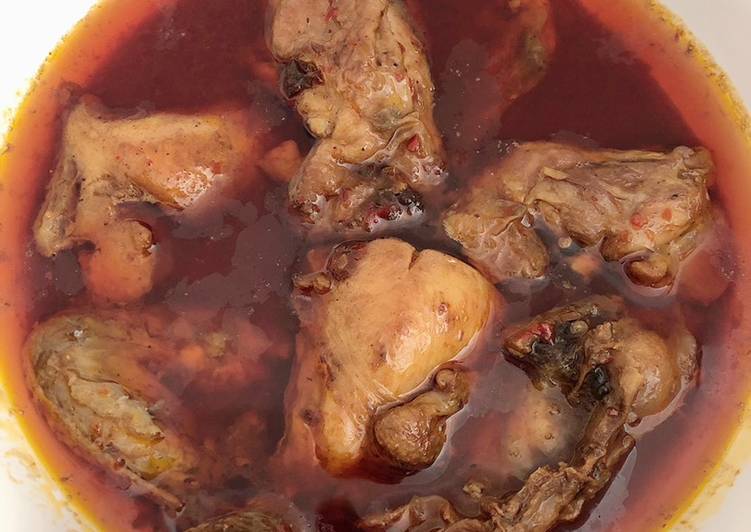Langkah Mudah untuk Membuat Rendang ayam goreng 🐔🐔🐔 yang Enak Banget